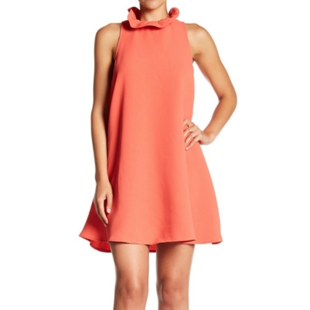 Do + Be Blythe Ruffle Neck Tank Dress